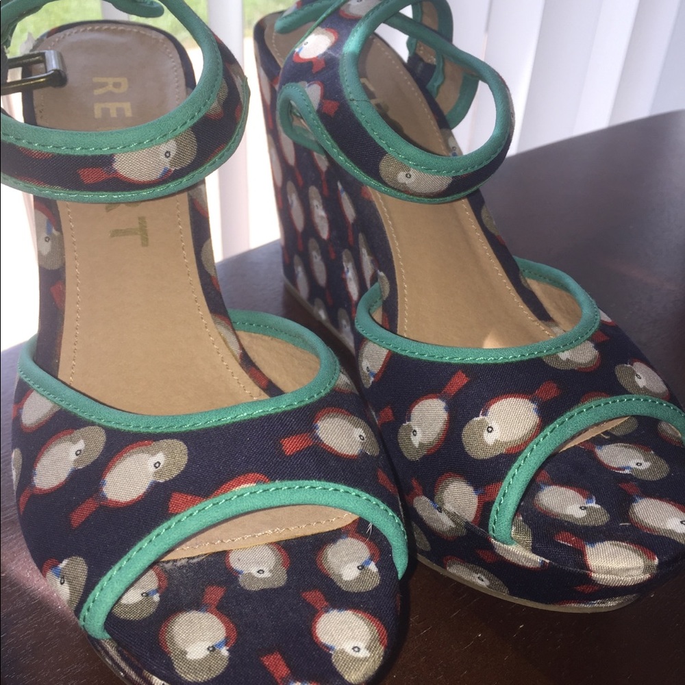 Wedge sandals - size 8.5 NW